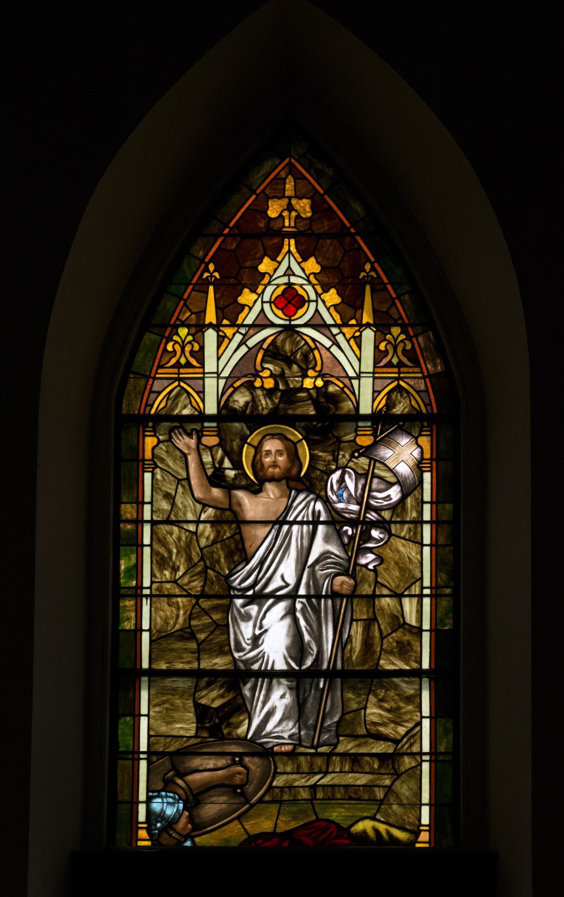 St. Gabriel Resurrection window